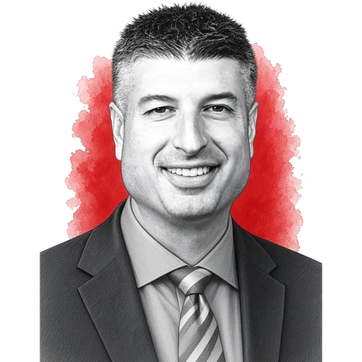 Illustration of Tom Barrett